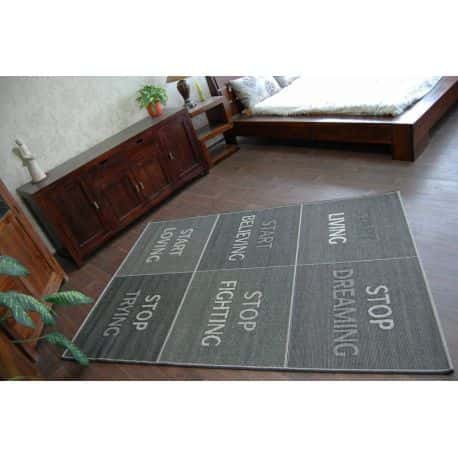 DYWAN SZNURKOWY SIZAL FLOORLUX 20275 YOLO czarny / srebrny – miniatura 2