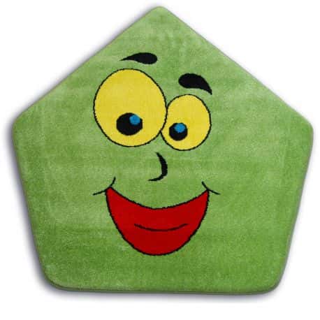 Dywan PAINT pięciokąt - 1553 green – miniatura 1