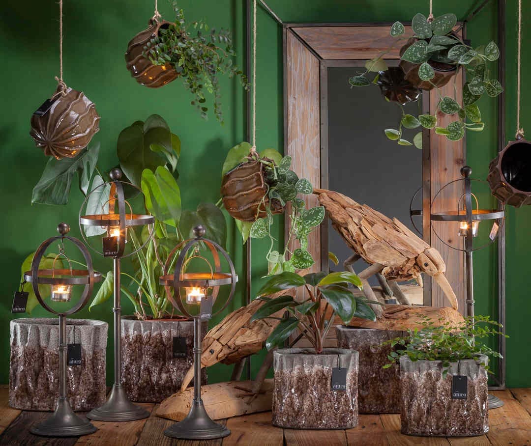 Ptak drewniany- hand made from recycling