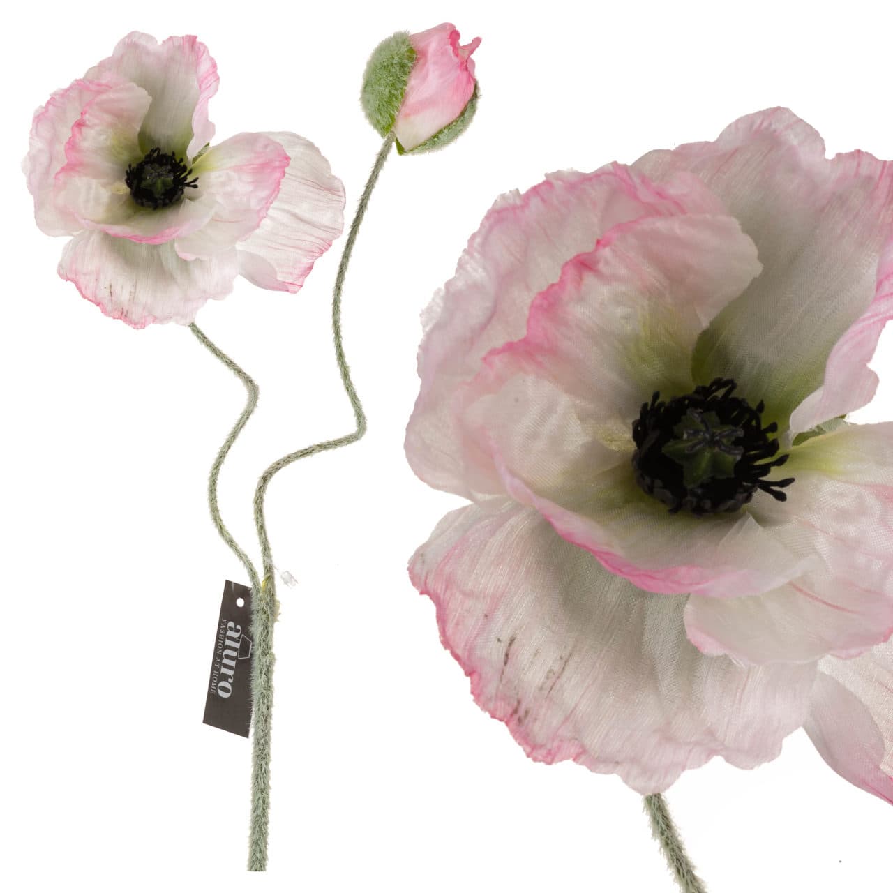 Gałązka maku różowa