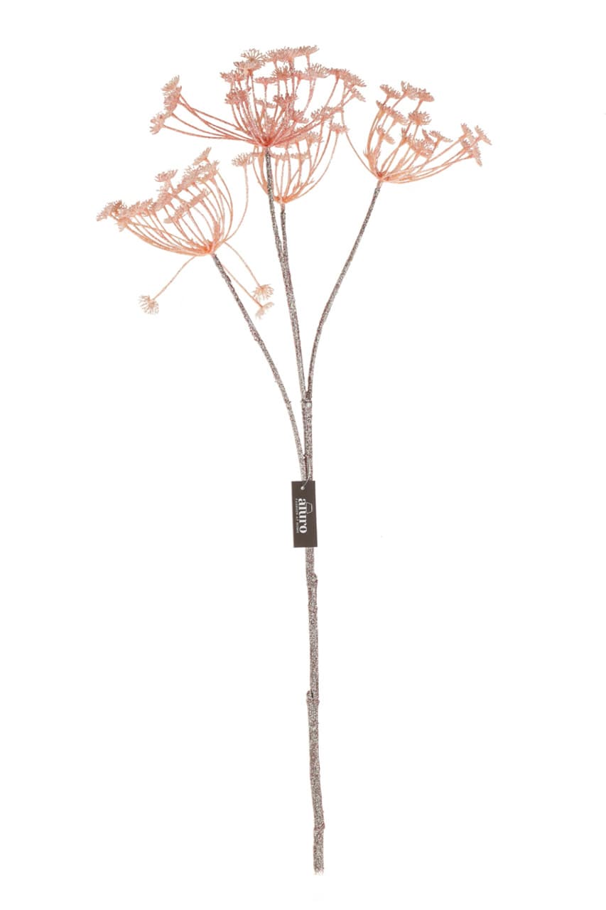 Roślina szt.- Koper różowy z brokatem