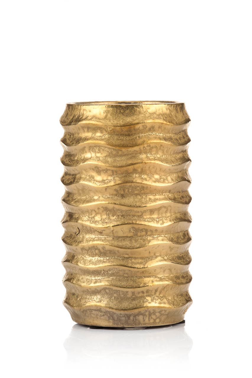 PTMD - Doniczka LODAS złota - S