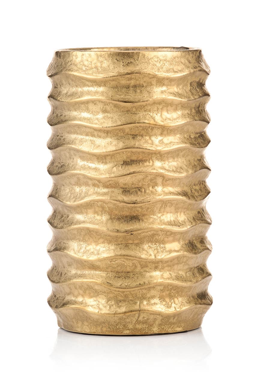 PTMD - Doniczka LODAS złota - M