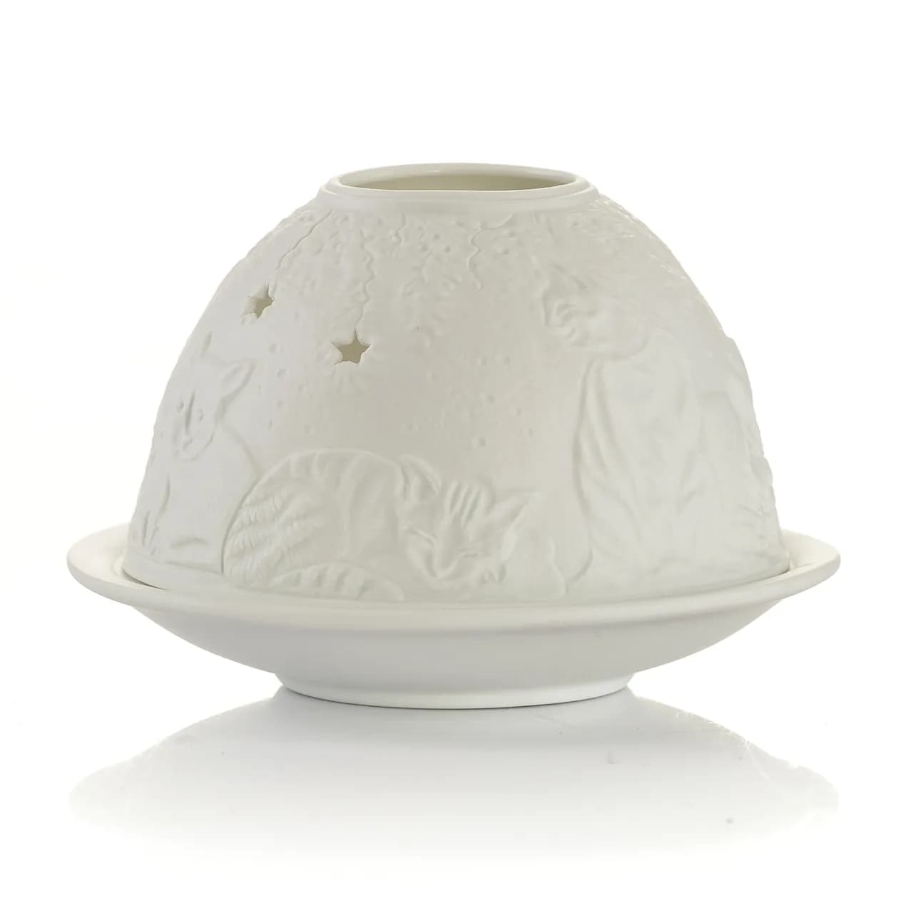 Lampion porcelanowy z kotami MILA