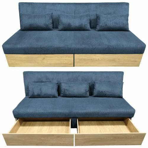 S108 SOFA DAISY Sztr. Granatowy