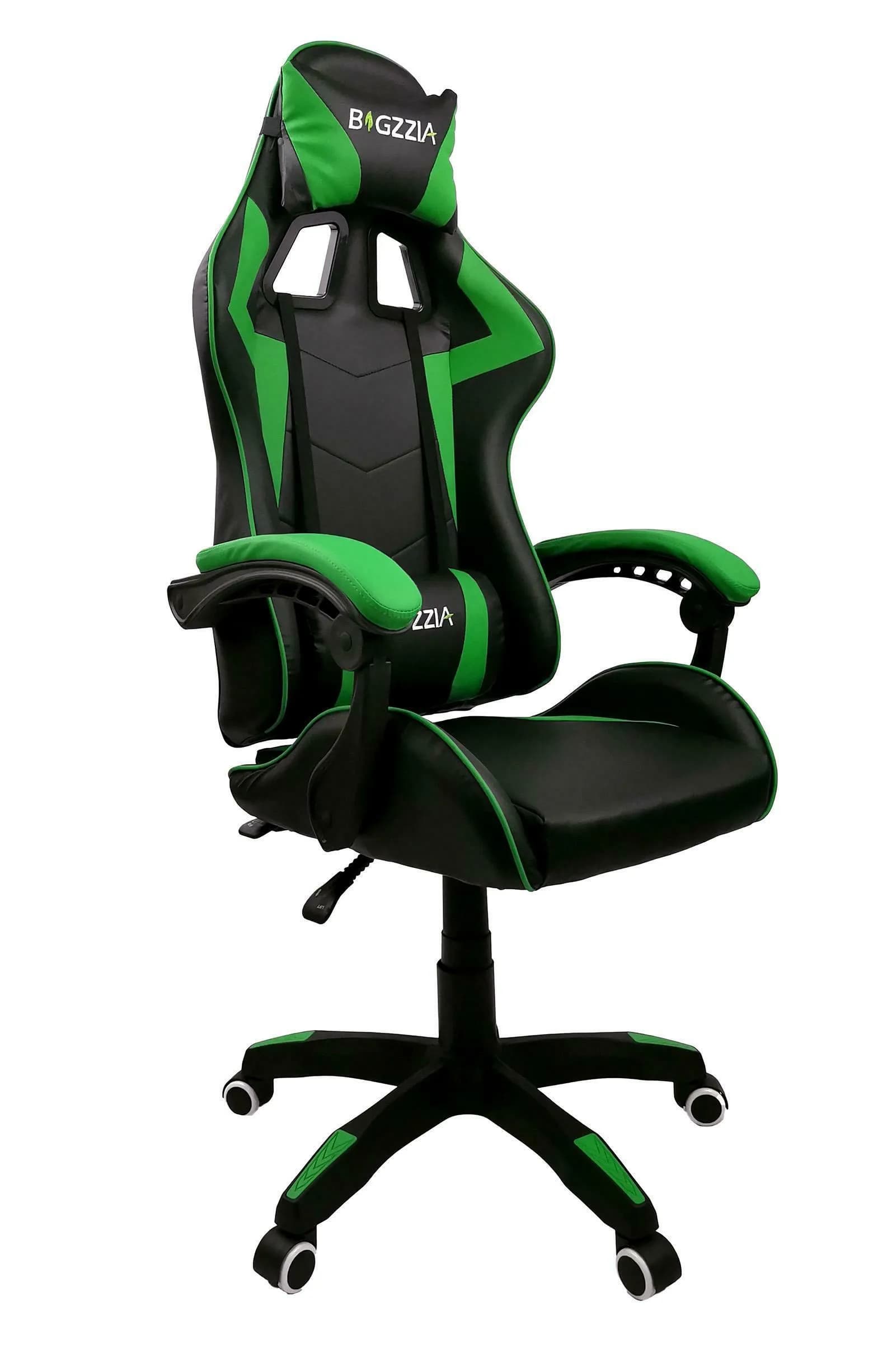 KG103 fotel gaming ZIELONY + P