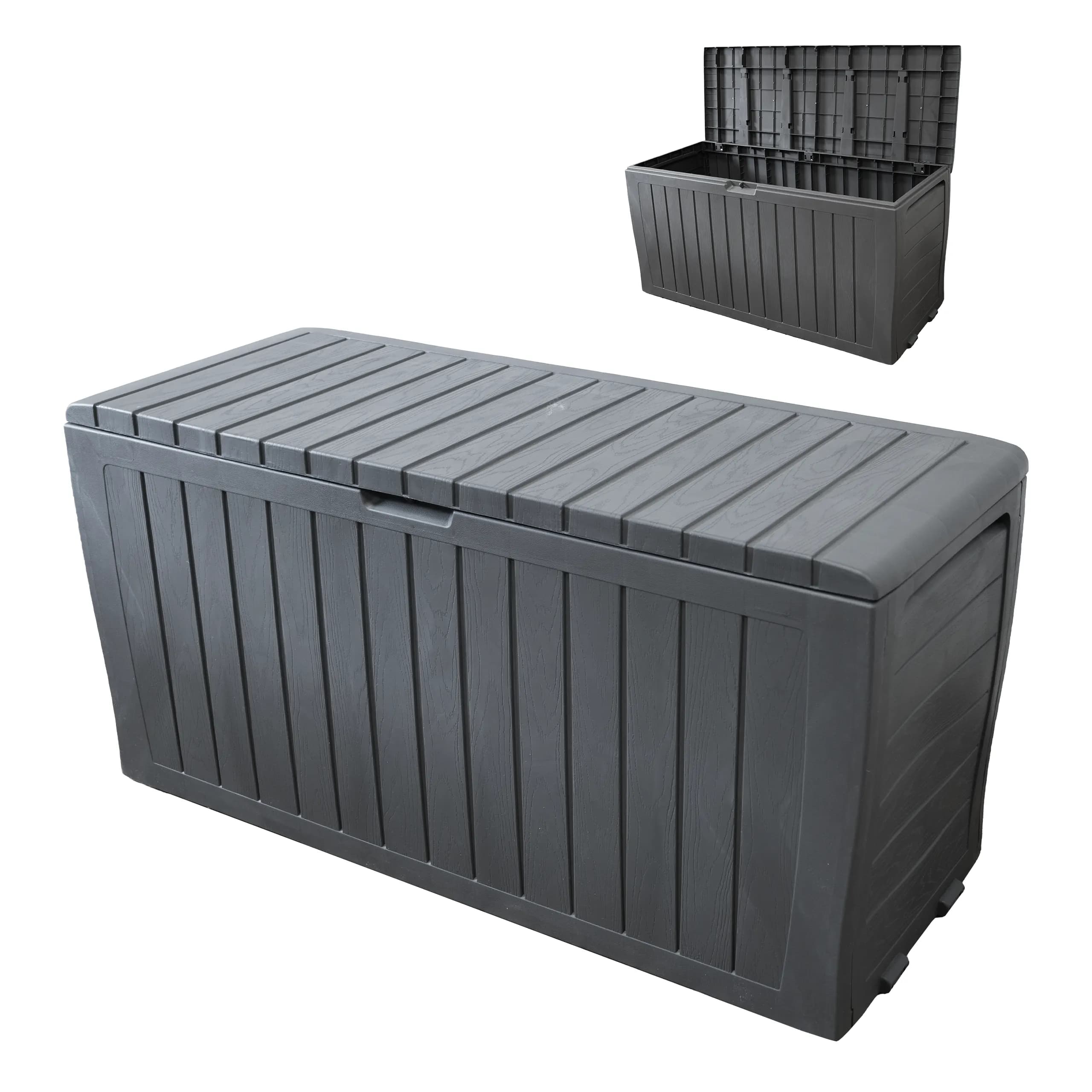 Skrzynia ogrodowa 295L antracyt DW