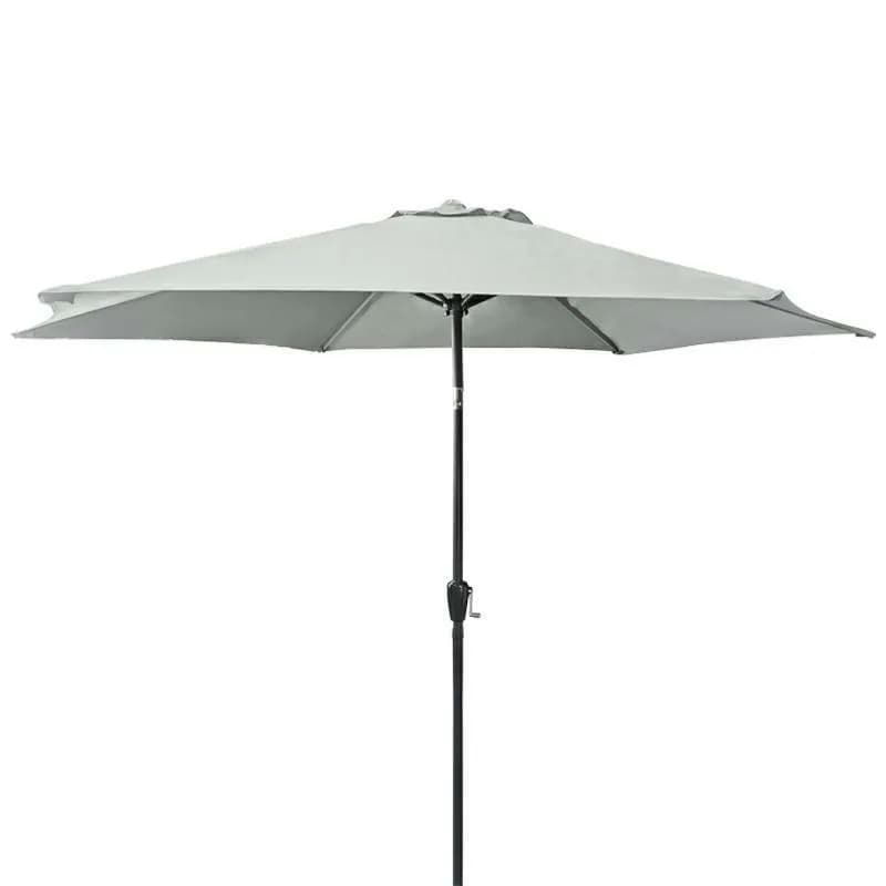 Parasol ORLANDO śr.3m j.szary +pokrowiec