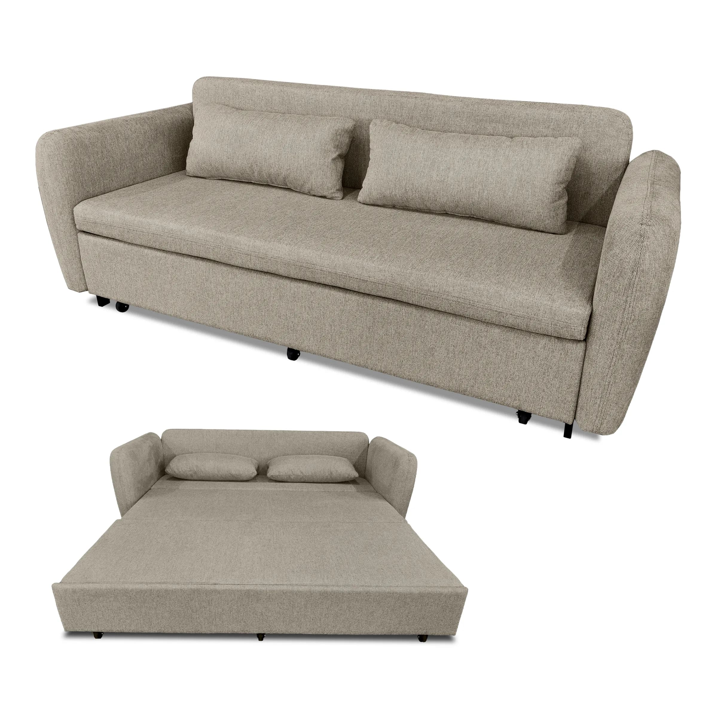 S105 SOFA LILY Szen. Brąz
