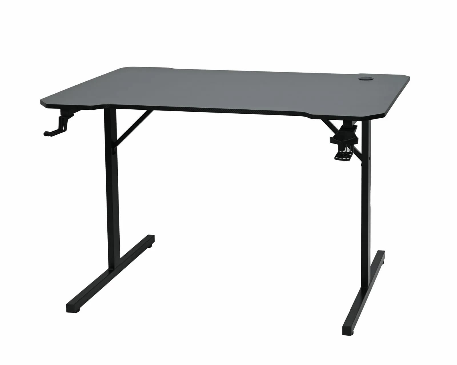 Biurko gamingowe SIGRID 120×70×75cm czarny