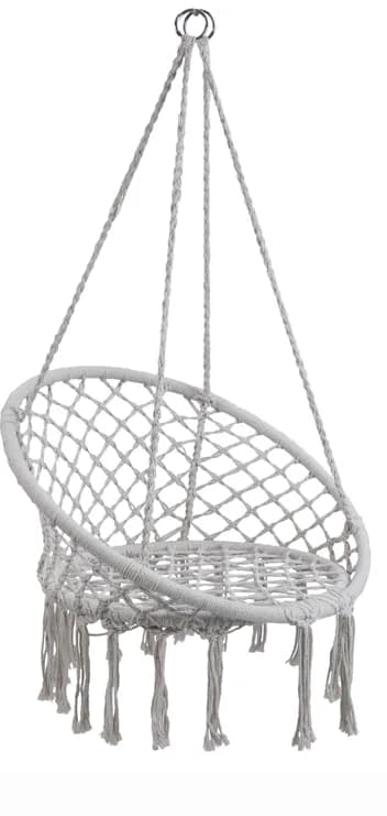 Bocianie gniazdo boho QUENTIN 2 Ø82 cm ecru