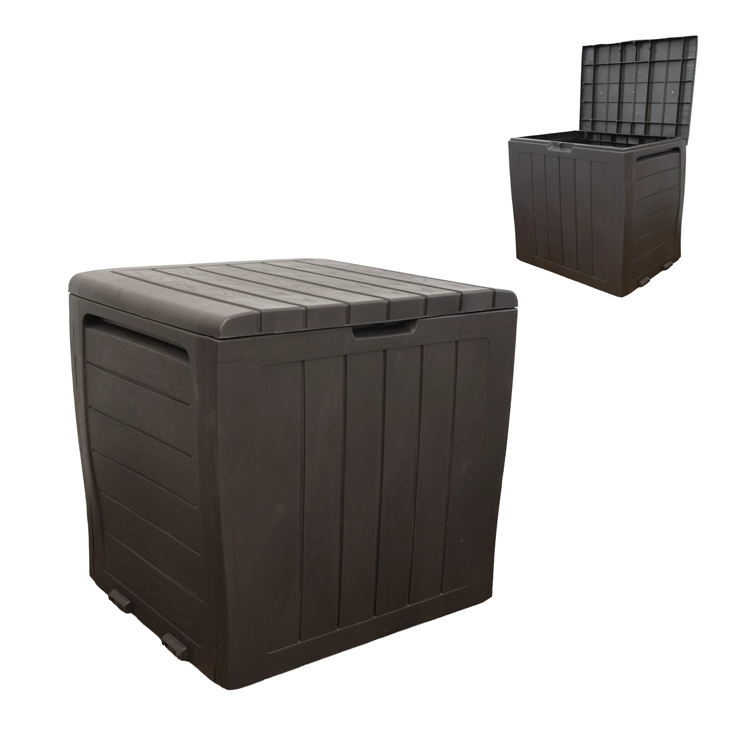 Skrzynia ogrodowa 154L mokka DW