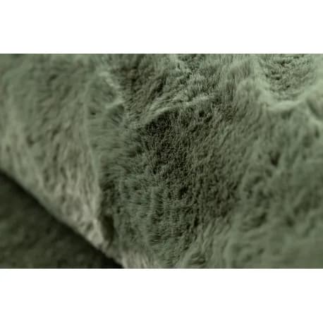 Dywan POSH koło Shaggy zielony gruby, pluszowy, antypoślizgowy, do prania – 5