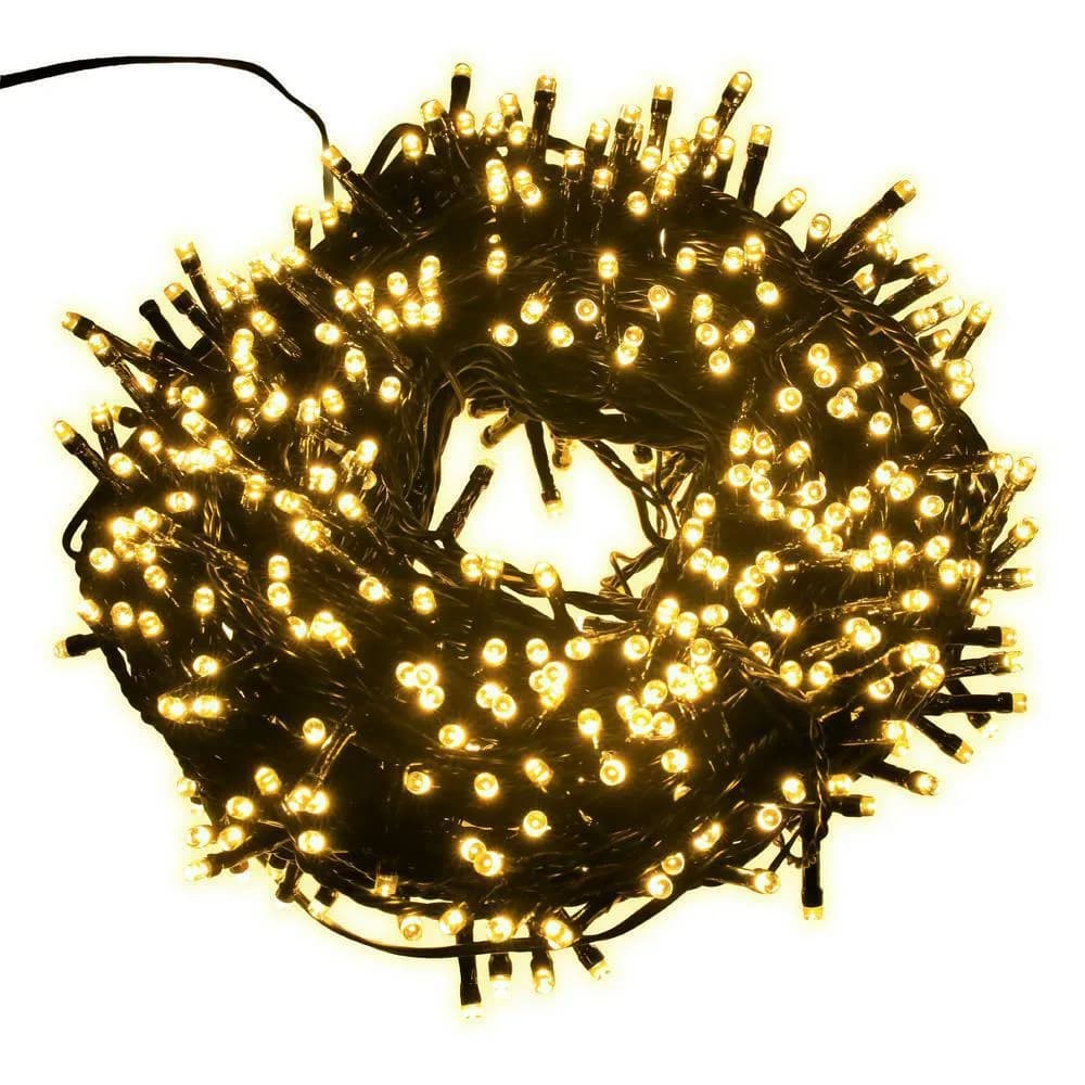 Lampki choinkowe 300LED CIEPŁE