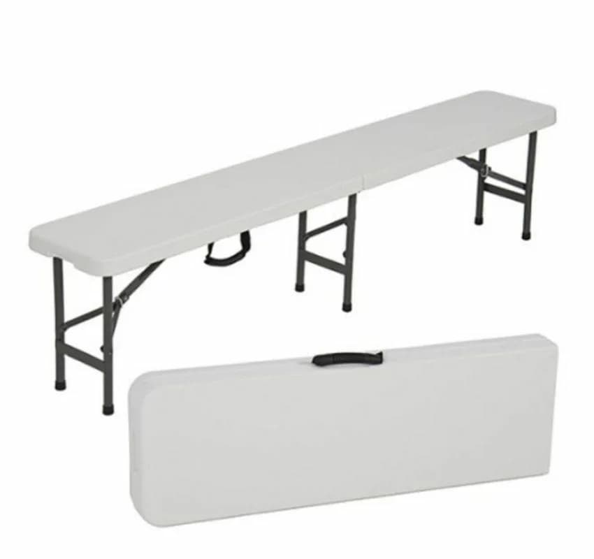 Ławka cateringowa party VITO 181×30×43 biały