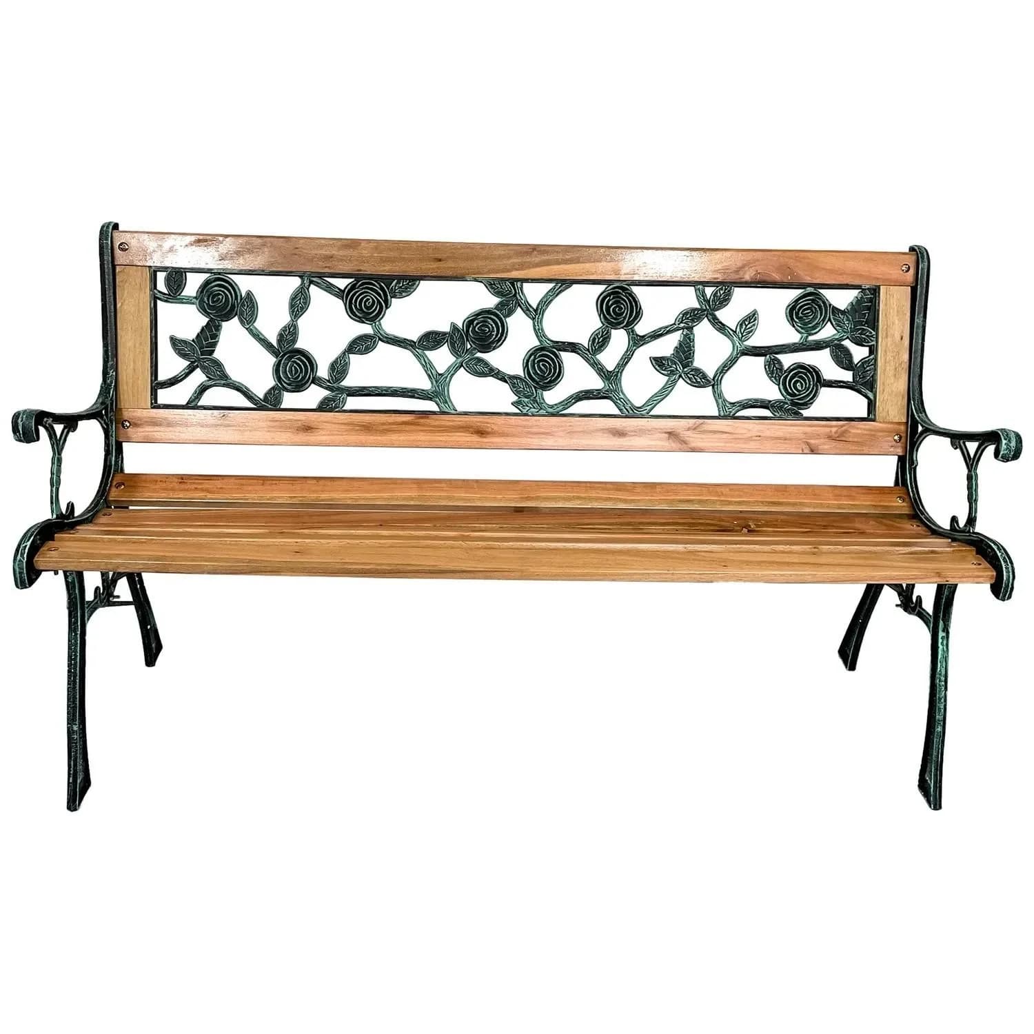Ławka ogrodowa HILDA 126×52×73,50 cm