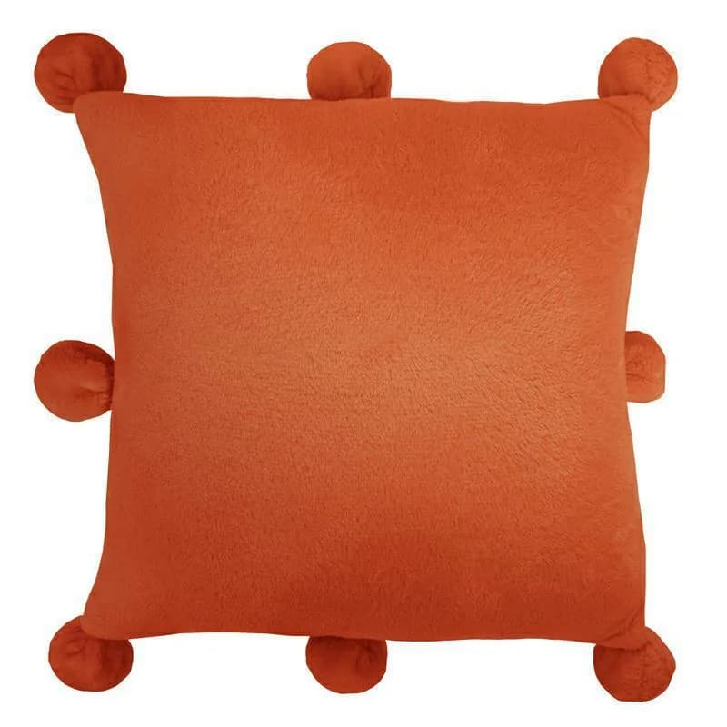Poszewka pompon GILBERT 40×40 rudy