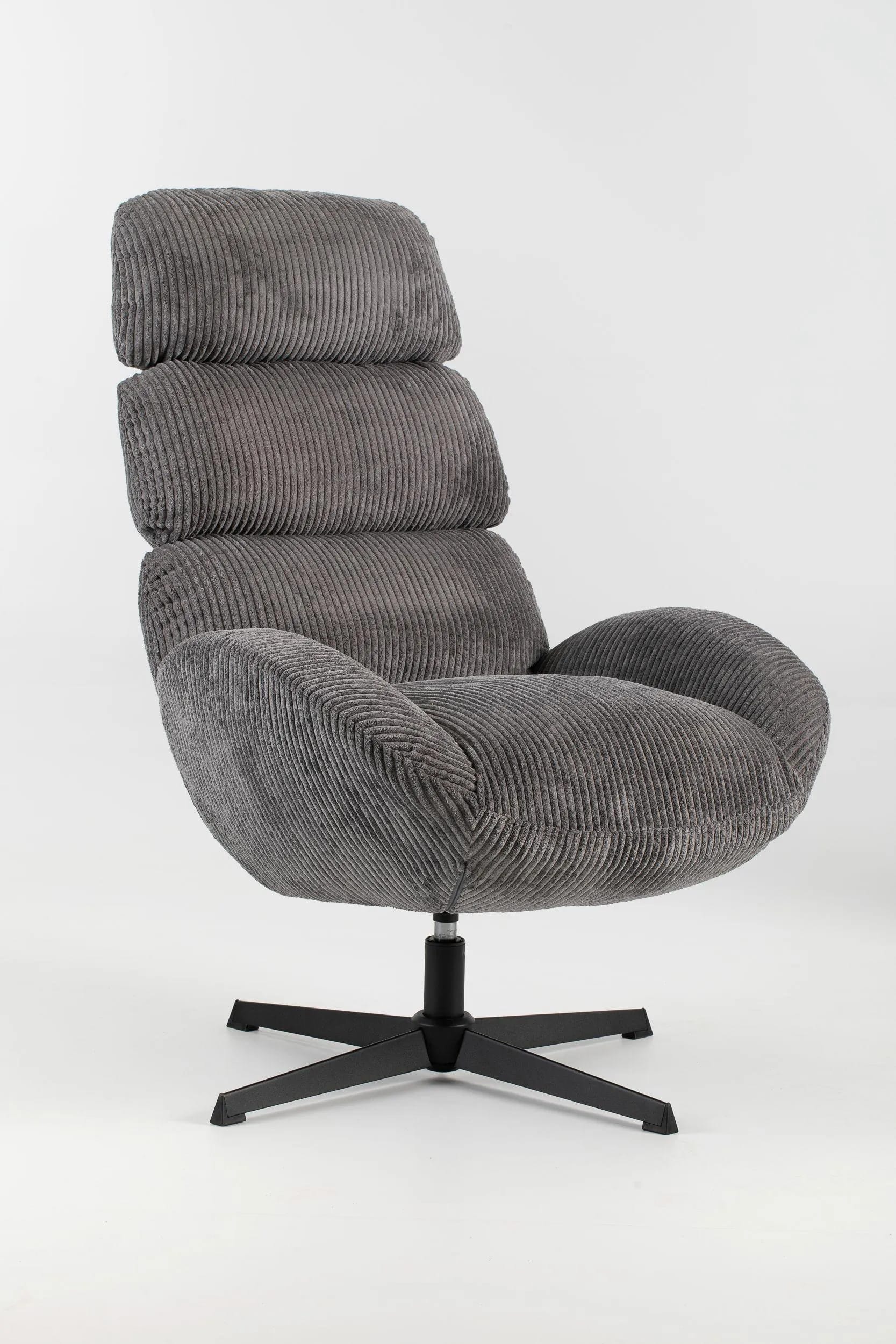 FO102 FOTEL AXEL Sztr. Szary KKK – zdjęcie 1