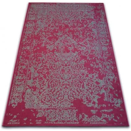 Dywan Vintage 22208/082 bordo / szary rozeta klasyczny – zdjęcie 1