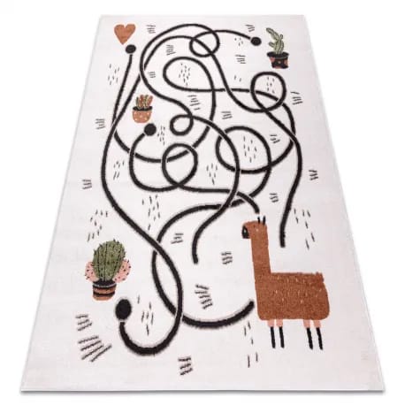 Dywan FUN Game dla dzieci, gra, lama – zdjęcie 1