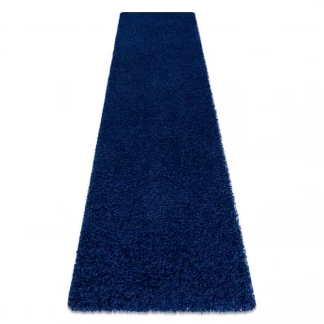Dywan, Chodnik SOFFI shaggy 5cm granat - do kuchni, przedpokoju, na korytarz – zdjęcie 1