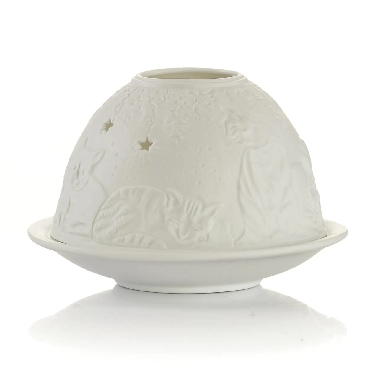 Lampion porcelanowy z kotami MILA – zdjęcie 1