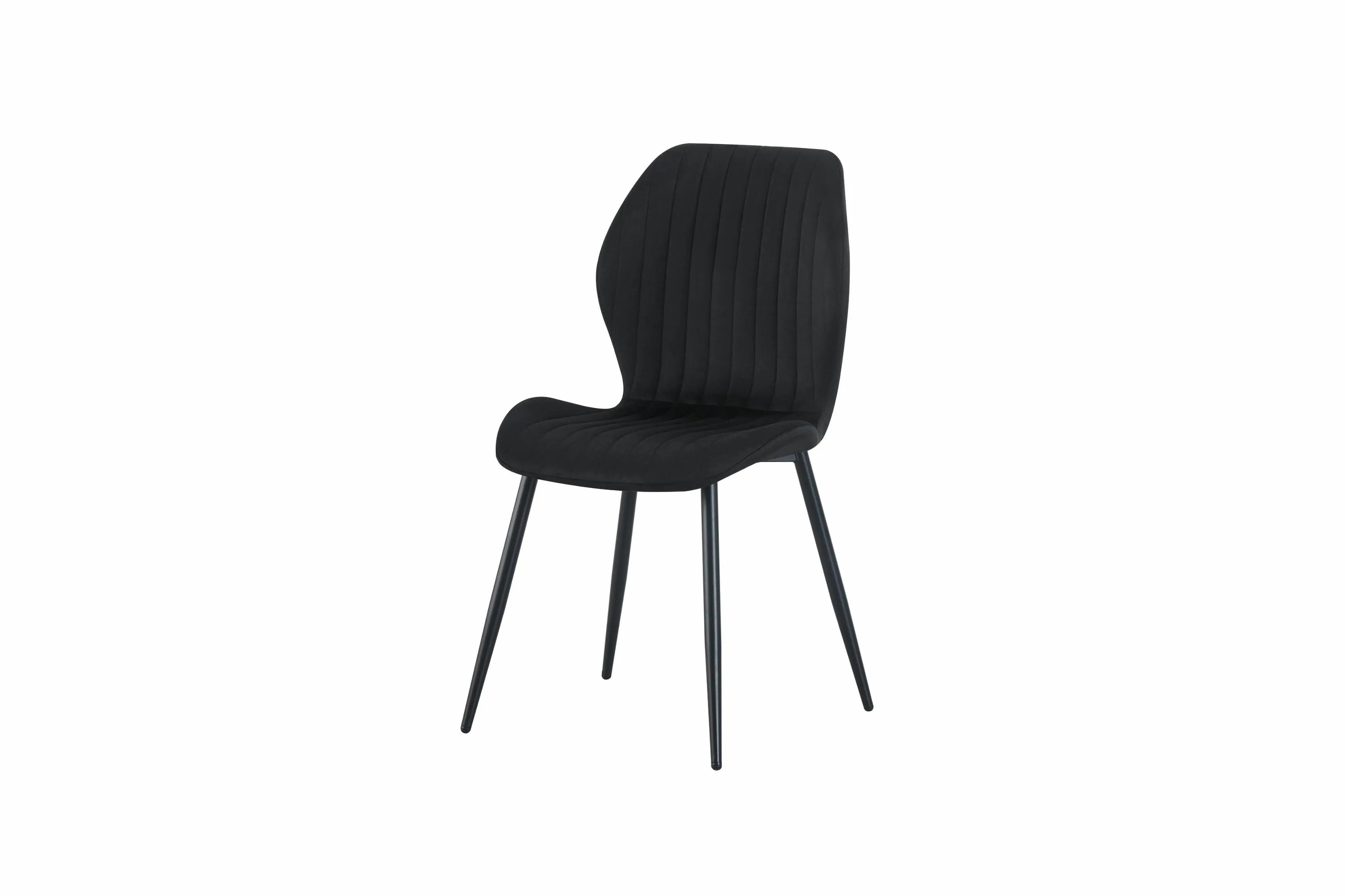 KT119 Krzesło Zoya PAS VEL Czarny – zdjęcie 1