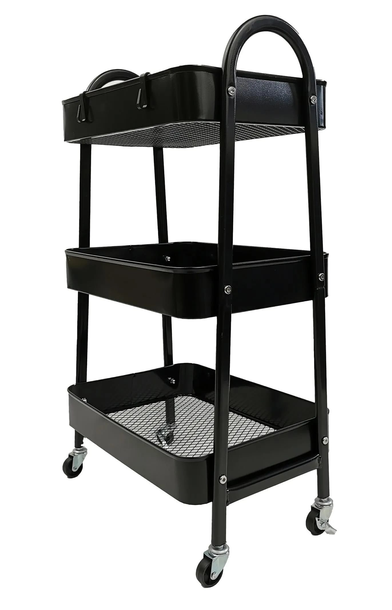 WM79CZ Wózek metal 79cm czarny N – zdjęcie 1