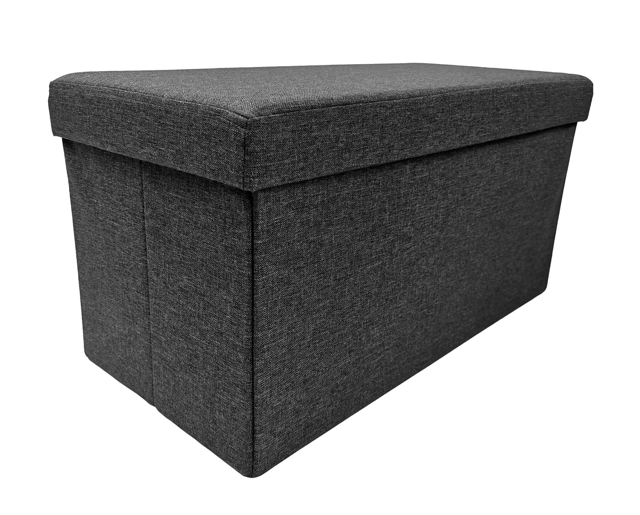 Pufa PERFECT DUO 60x30x30cm PŁÓTNO POLI – zdjęcie 1