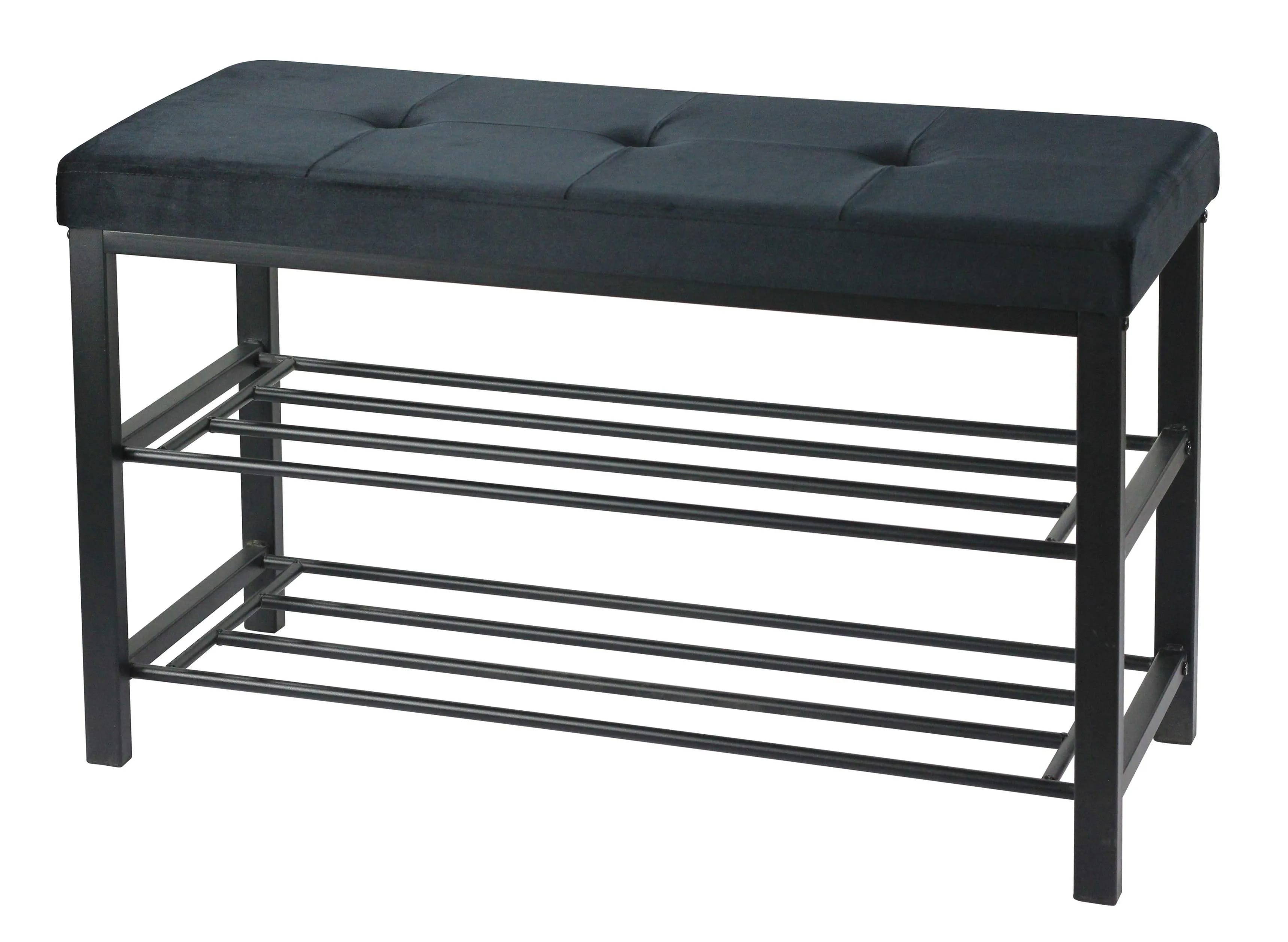 Siedzisko 79x32x50cm Vel Czarny – zdjęcie 1