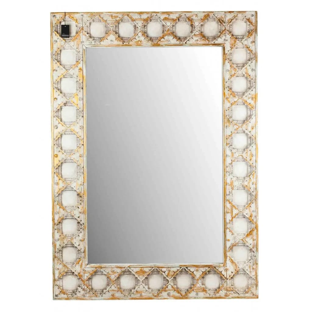 Lustro salonowe TEVOR antique style gold_Aluro – zdjęcie 1