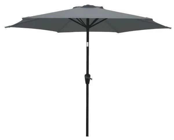 Parasol ORLANDO śr.3m c.szary + pokrowie – zdjęcie 1