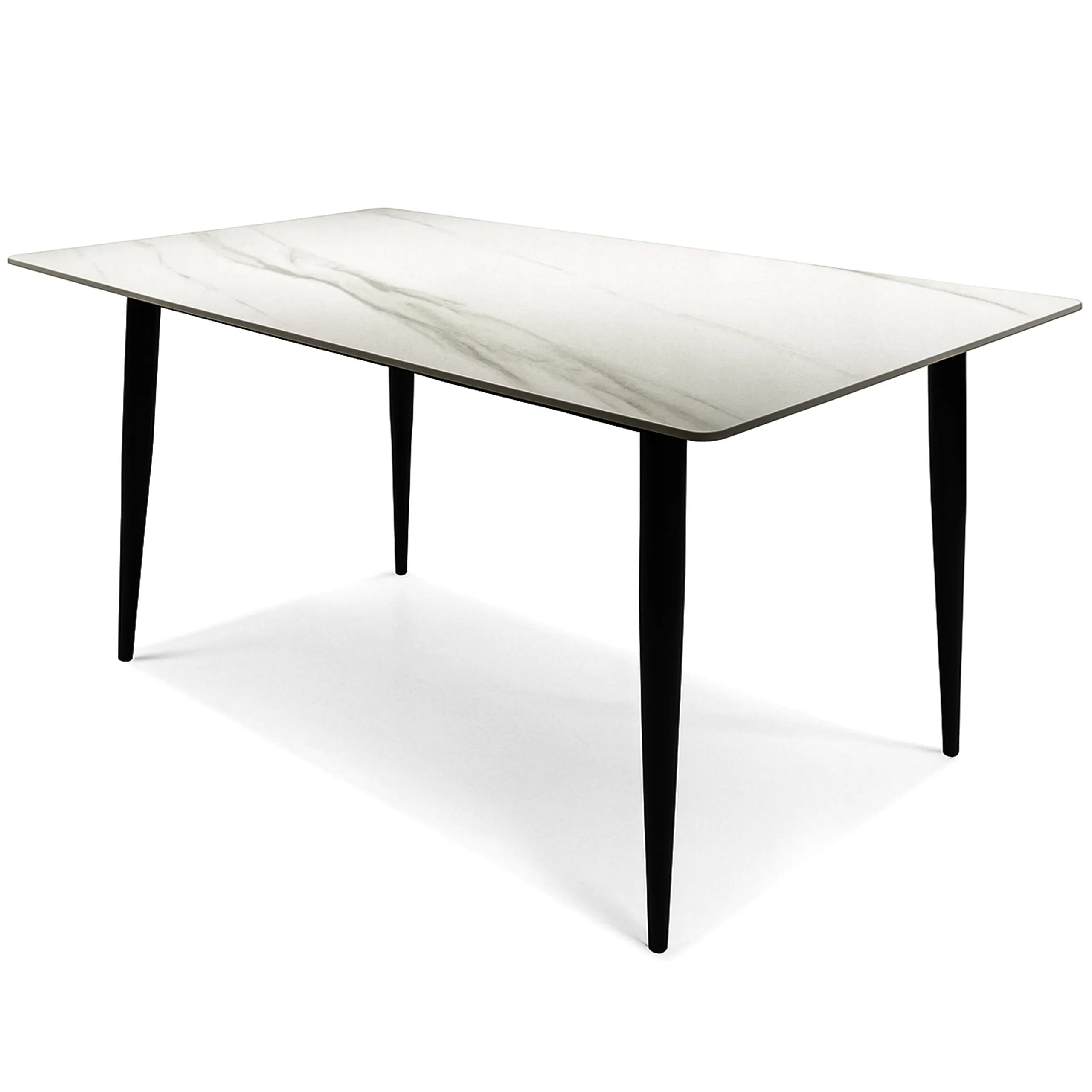 Stół do jadalni beż Satuario 140x80x75 – zdjęcie 1