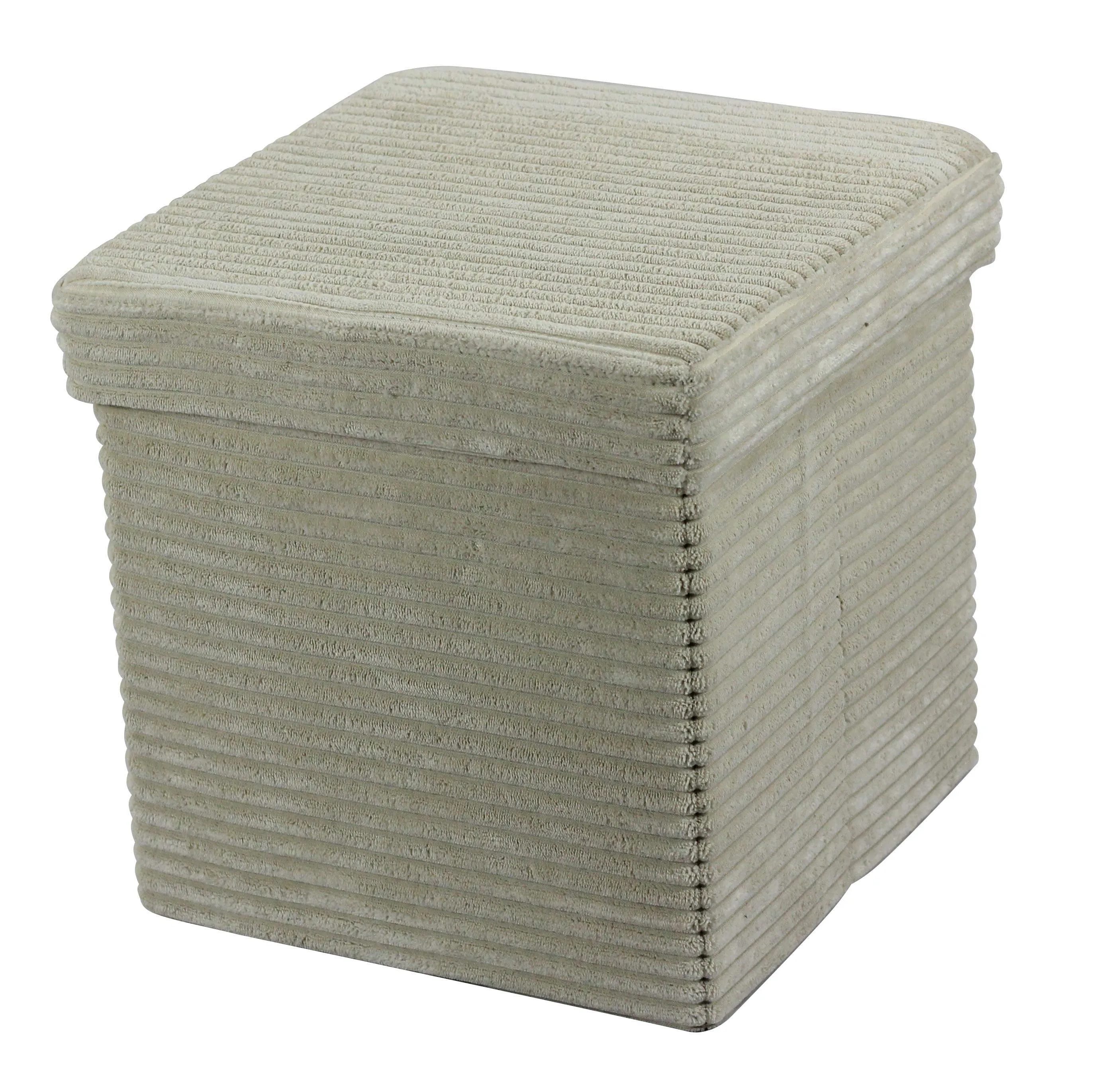Pufa LAMPAS 30x30x30cm Beż – zdjęcie 1