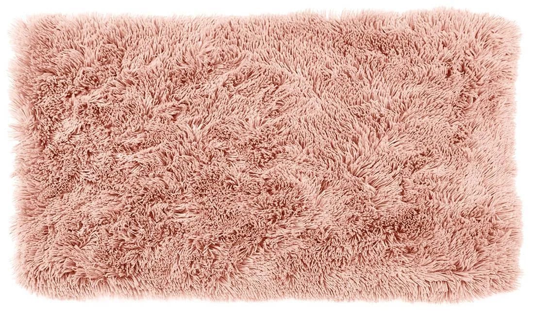 Dywanik łazienkowy MEGAN różowy 1-częściowy 50×80 – zdjęcie 1
