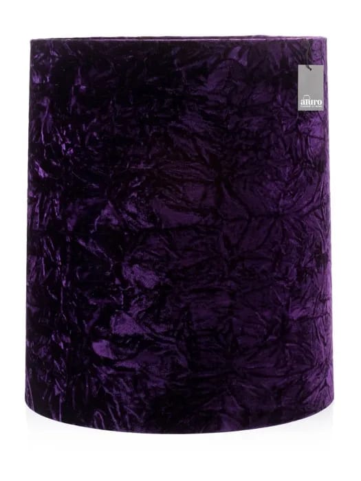Abażur do lamp - królewski aksamit Aluro XL – zdjęcie 1