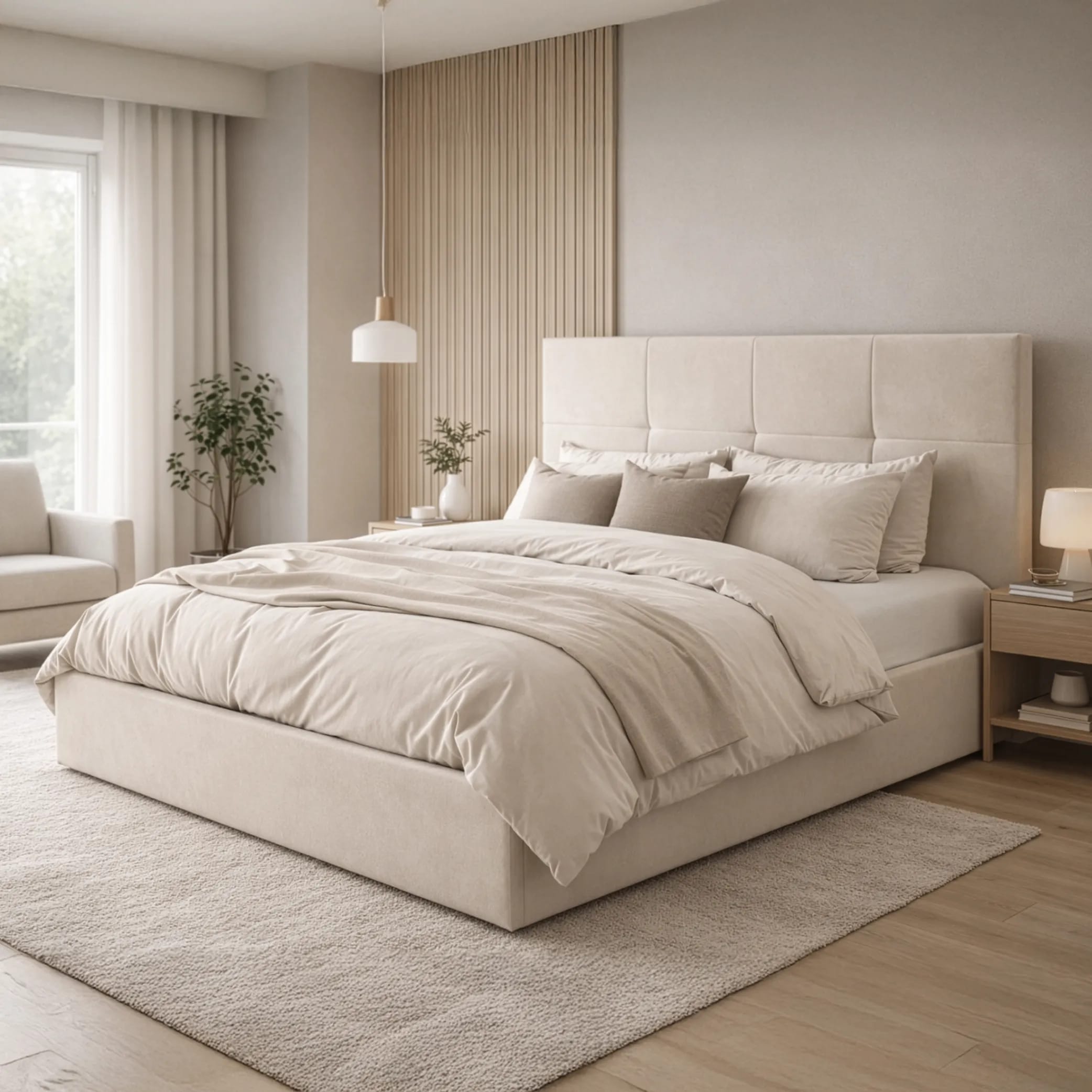 LT103 Łóżko Quadro 140x2x117 – zdjęcie 1