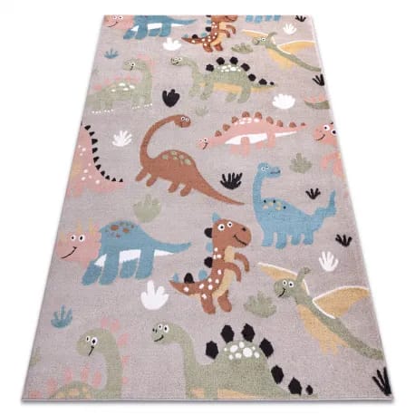Dywan FUN Dino dla dzieci, dinozaury – zdjęcie 1