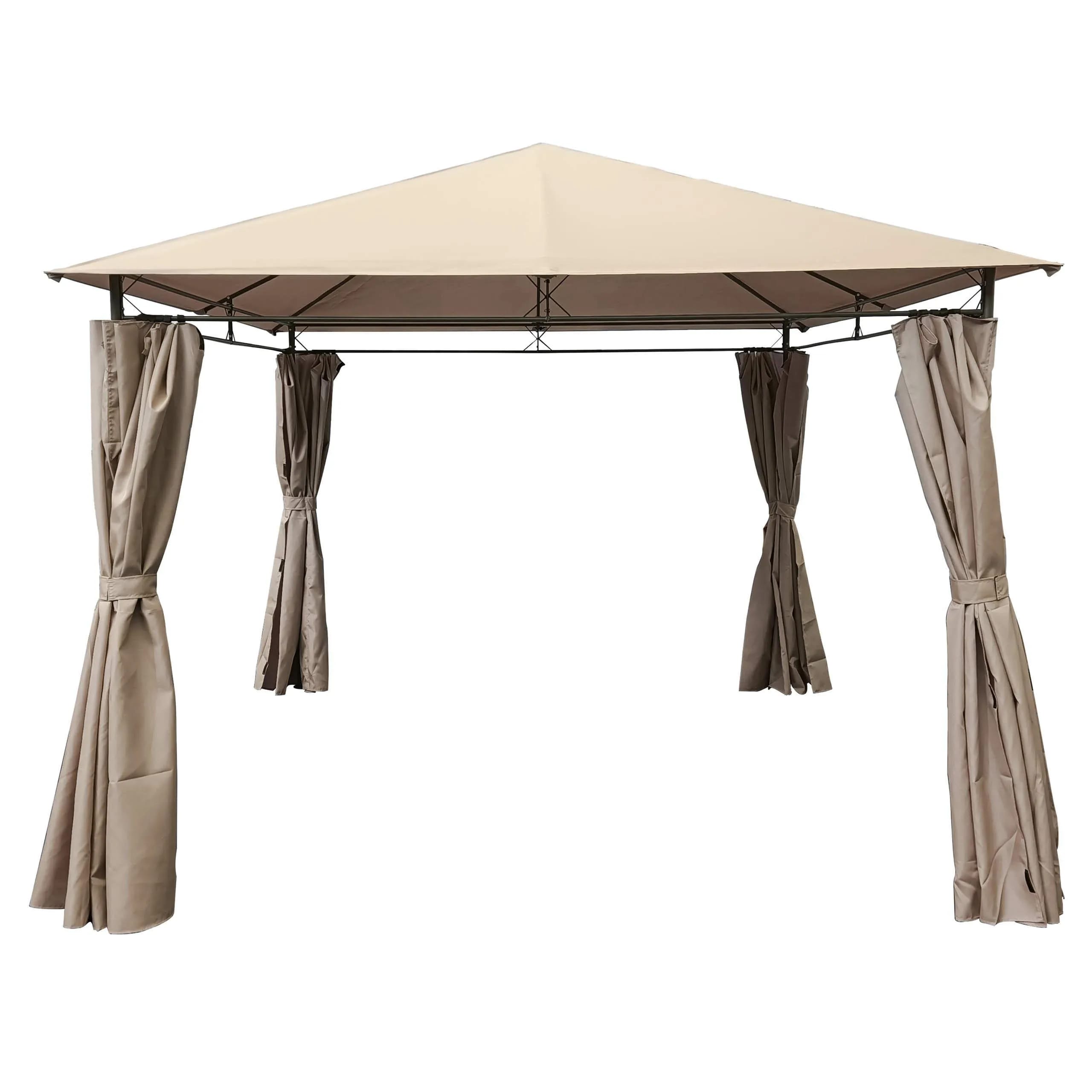 Pawilon ogrodowy JUKON 300x300xH270 beż – zdjęcie 1