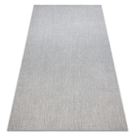 Dywan SZNURKOWY SIZAL FLAT 48663/037 srebrny GŁADKI – zdjęcie 1