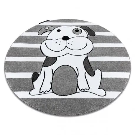 Dywan PETIT PUPPY PIESEK SZCZENIAK koło – zdjęcie 1