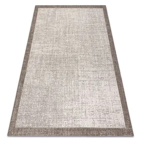 DYWAN SZNURKOWY SIZAL FLOORLUX 20401 Ramka szampański / taupe – zdjęcie 1