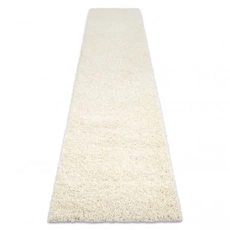 Dywan, Chodnik SOFFI shaggy 5cm krem - do kuchni, przedpokoju, na korytarz – zdjęcie 1