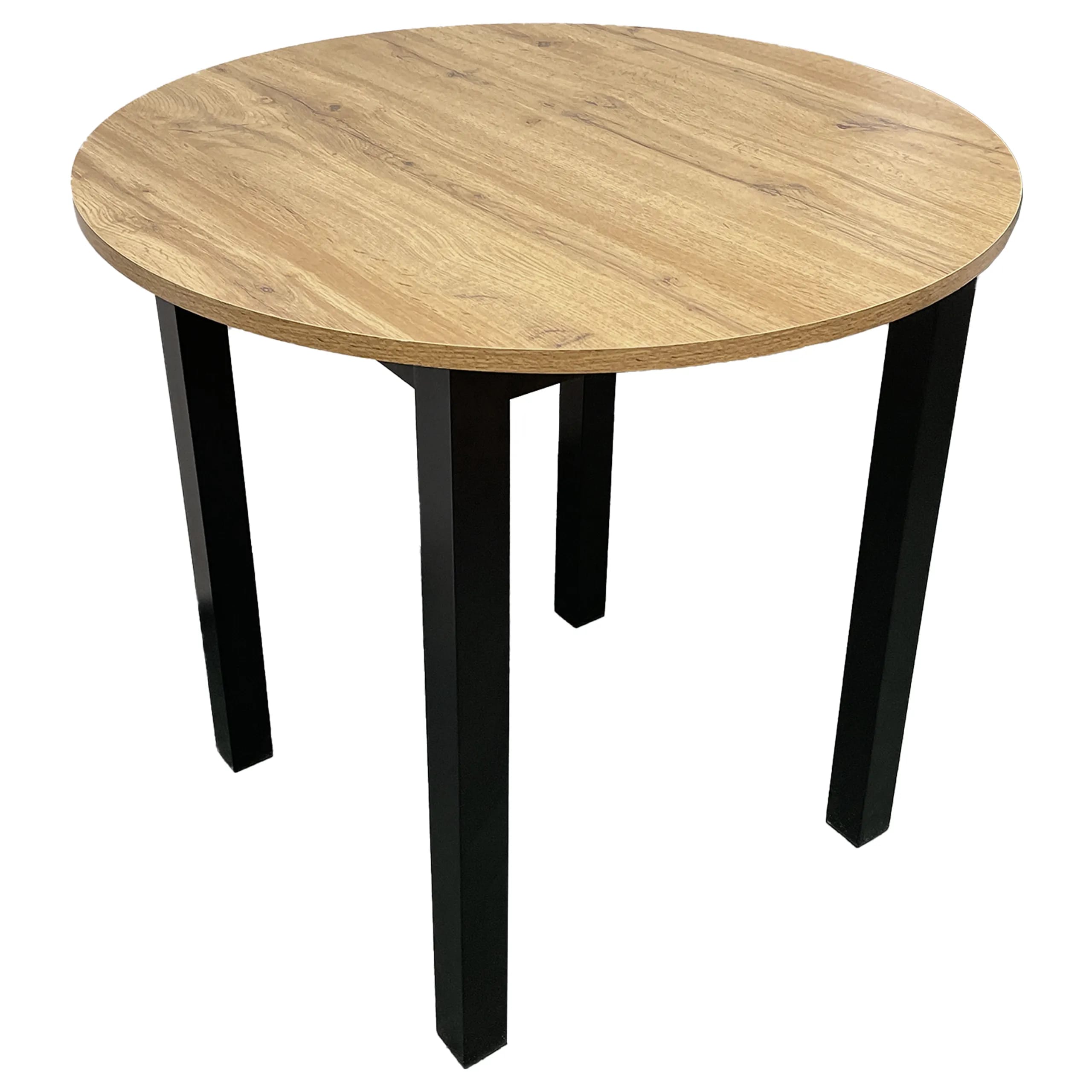 SJ209D Stół Wiktor fi90x76cm Dąb – zdjęcie 1