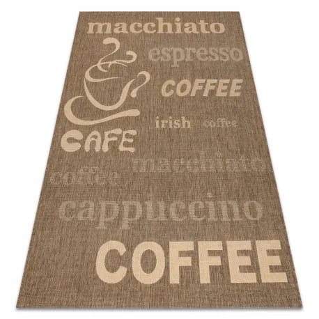 DYWAN SZNURKOWY SIZAL FLOORLUX 20221 coffee / mais – zdjęcie 1