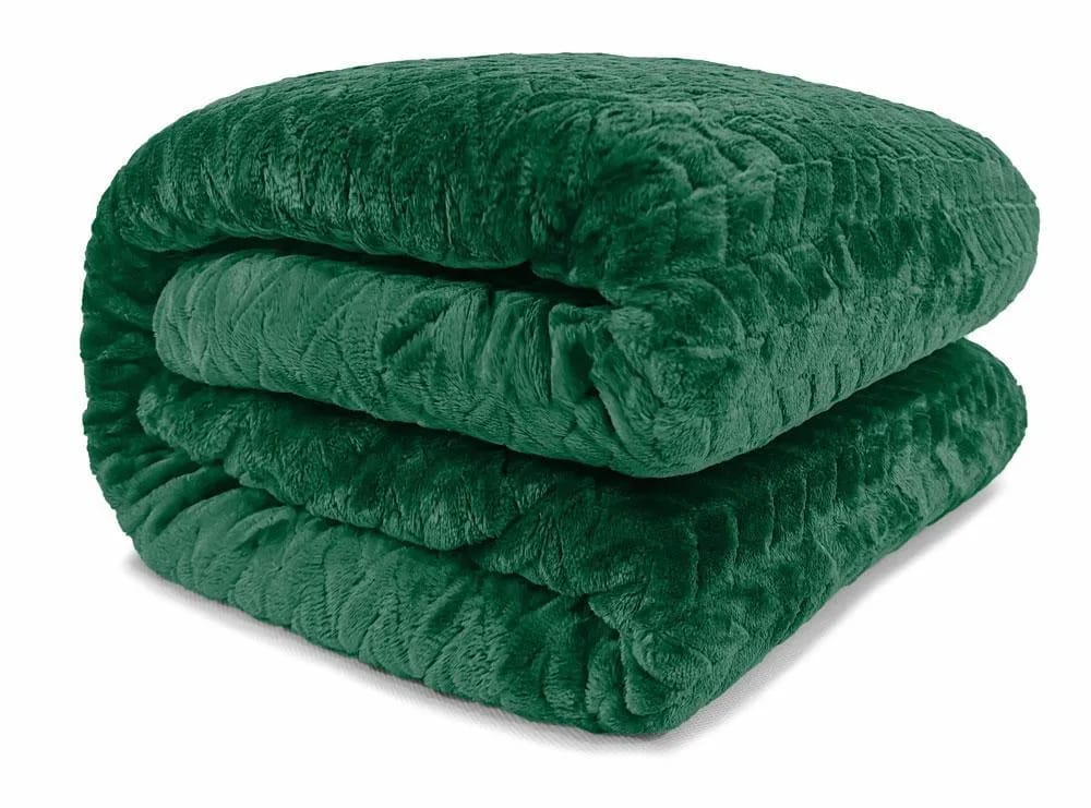 Koc FUERO 200x220 C.ZIELONY – zdjęcie 1