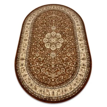 Dywan ROYAL ADR owal wzór 521 brązowy – zdjęcie 1
