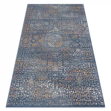 Dywan NAIN Ornament 7708/51911 granat / pomarańczowy – zdjęcie 1