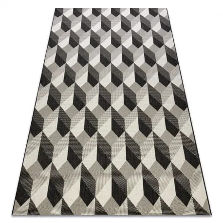 Dywan SZNURKOWY SIZAL FLAT 48624/690 KOSTKI 3D – zdjęcie 1