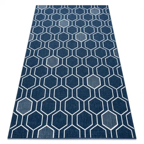 Dywan SPRING 20404994 Hexagon sznurkowy, pętelkowy – zdjęcie 1